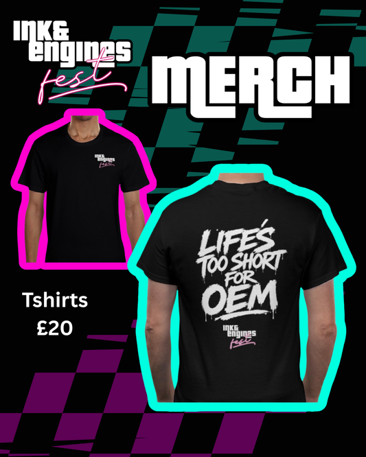PRE ORDER MERCH - Black Life’s too short TShirt Design