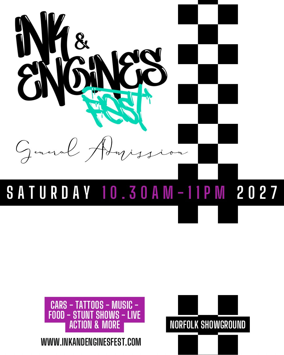 INK & ENGINES FEST SATURDAY